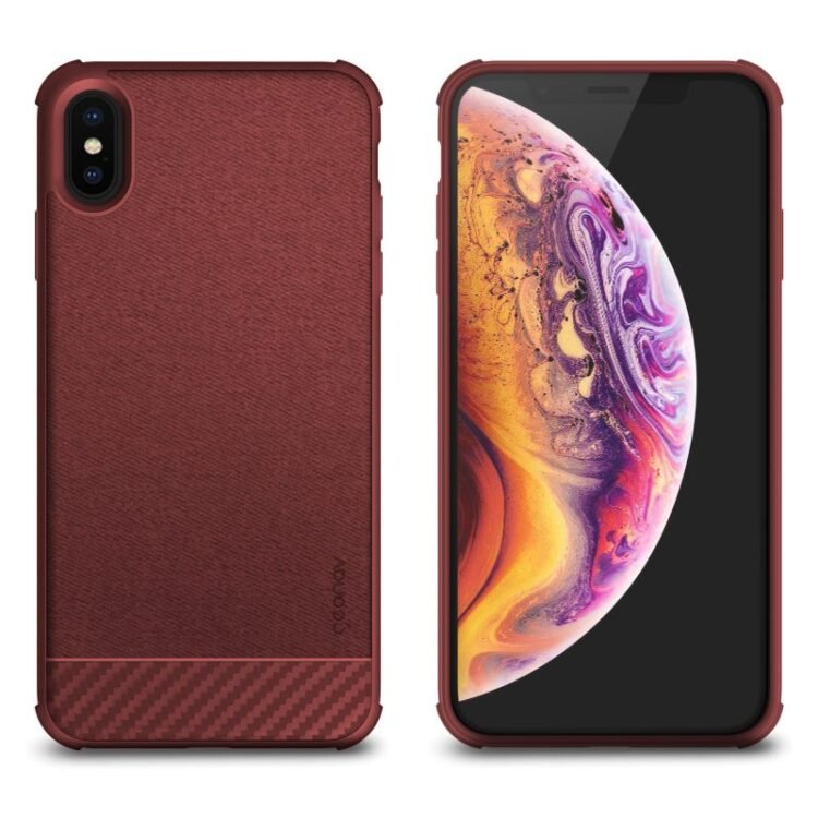 Capa Carbon X para iPhones X e Xs – Vermelha - Image 7