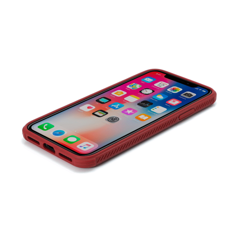 Capa Carbon X para iPhones X e Xs – Vermelha - Image 4