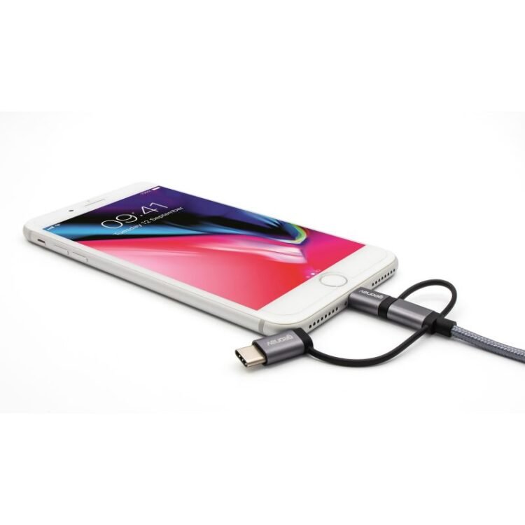 Cabo MultiCable 3 em 1 – Lightning (MFi) Micro-USB | USB-C com 1,5 metro - Image 3