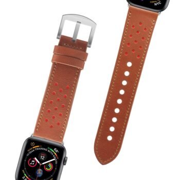 Leather Watchband 38/40 – Caramelo