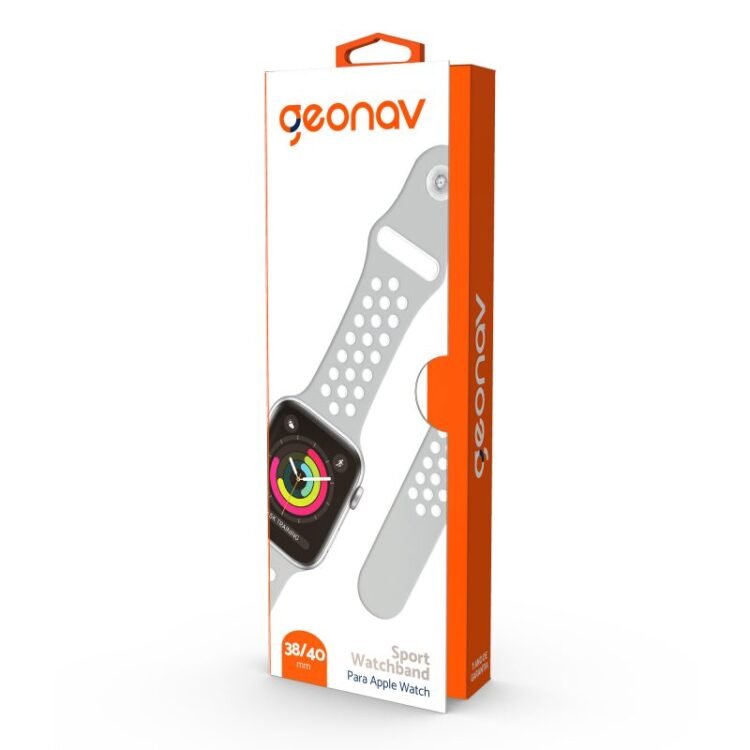 Pulseira Apple Watch Sport 38/40 – Silver - Image 3